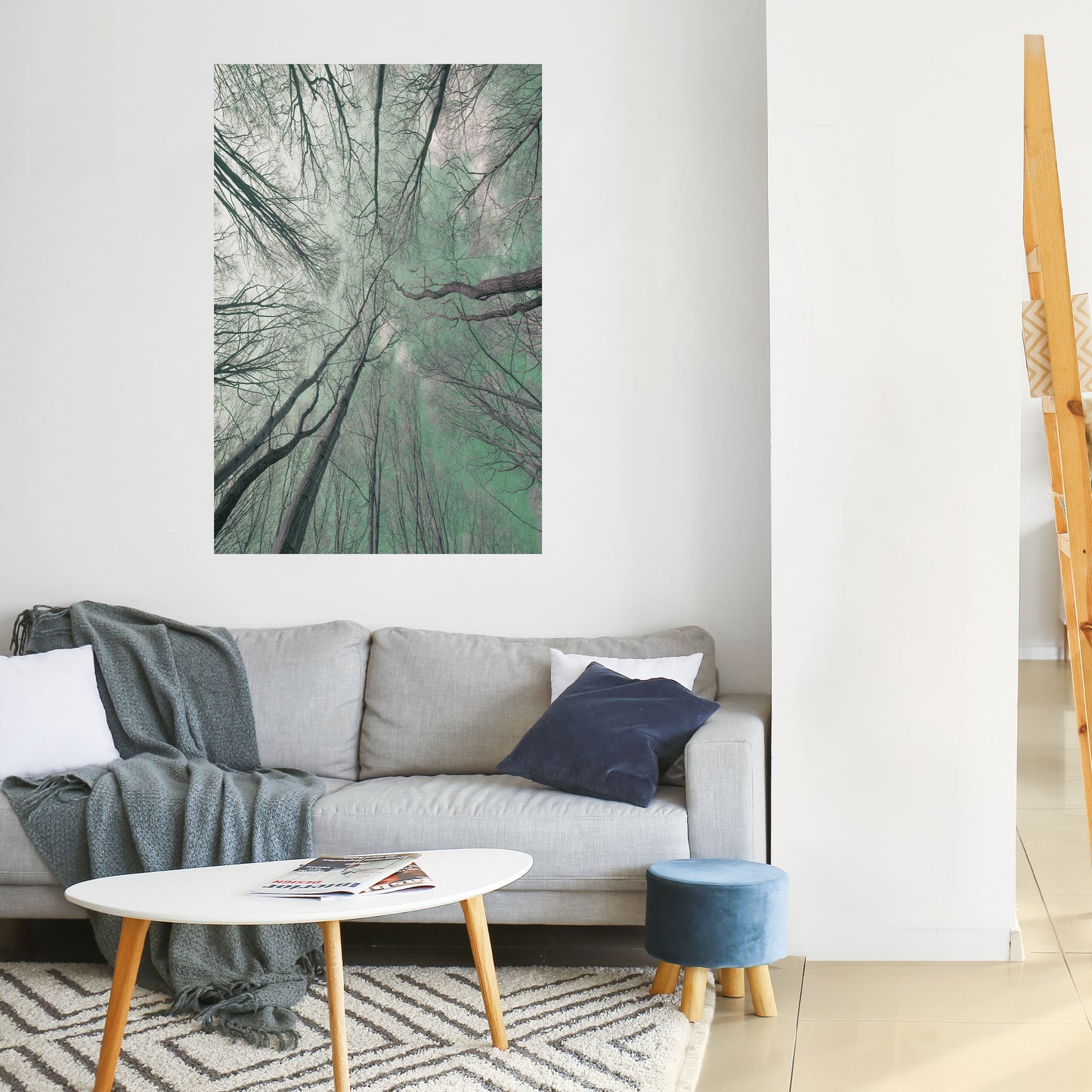 SKYWARD FANTASIES Peel and Stick Vertical Poster