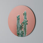 LORD CACTUS Round Wall Art