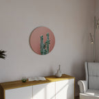 LORD CACTUS Round Wall Art