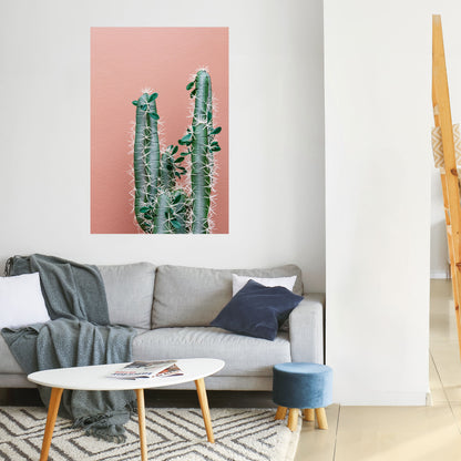 LORD CACTUS Peel and Stick Vertical Poster