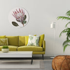PROTEA FLOWER Round Wall Art