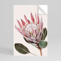 PROTEA FLOWER Peel and Stick Vertical Poster