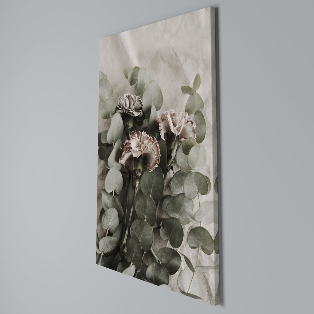 LINEN CLOVES Vertical Canvas Print