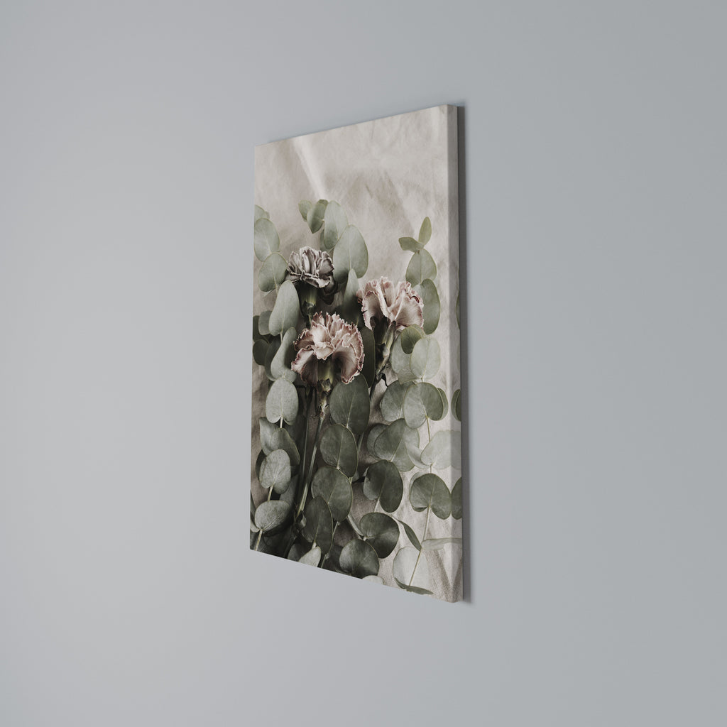 LINEN CLOVES Vertical Canvas Print