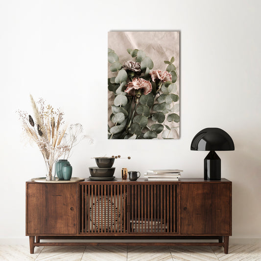 LINEN CLOVES Vertical Canvas Print