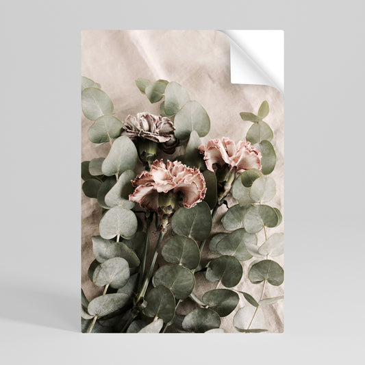 LINEN CLOVES Peel and Stick Vertical Poster