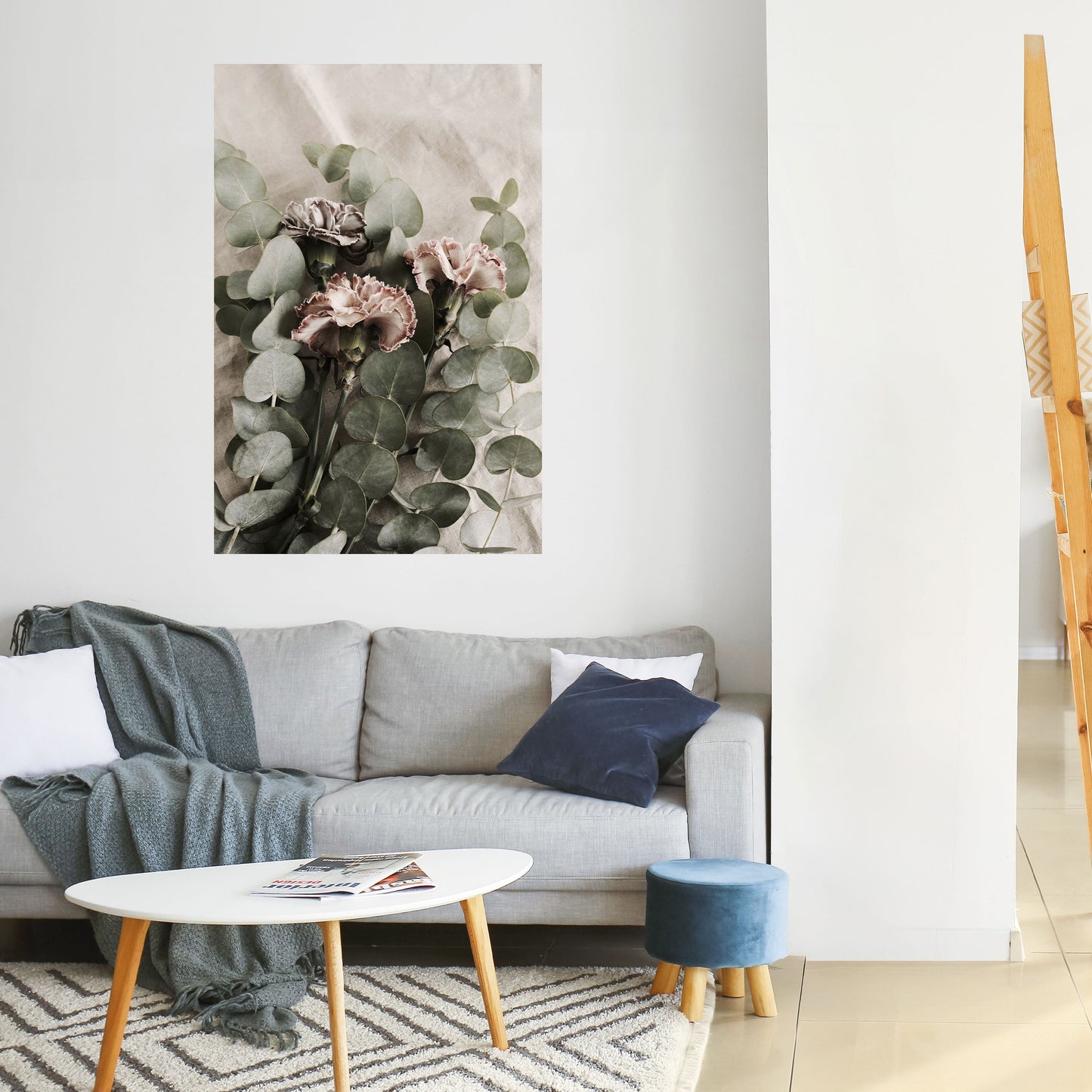 LINEN CLOVES Peel and Stick Vertical Poster
