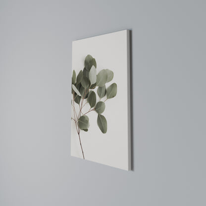 EUCALYPTUS BRANCH Vertical Canvas Print