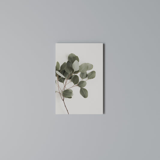 EUCALYPTUS BRANCH Vertical Canvas Print