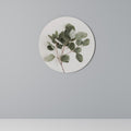 EUCALYPTUS BRANCH Round Wall Art