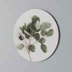 EUCALYPTUS BRANCH Round Wall Art
