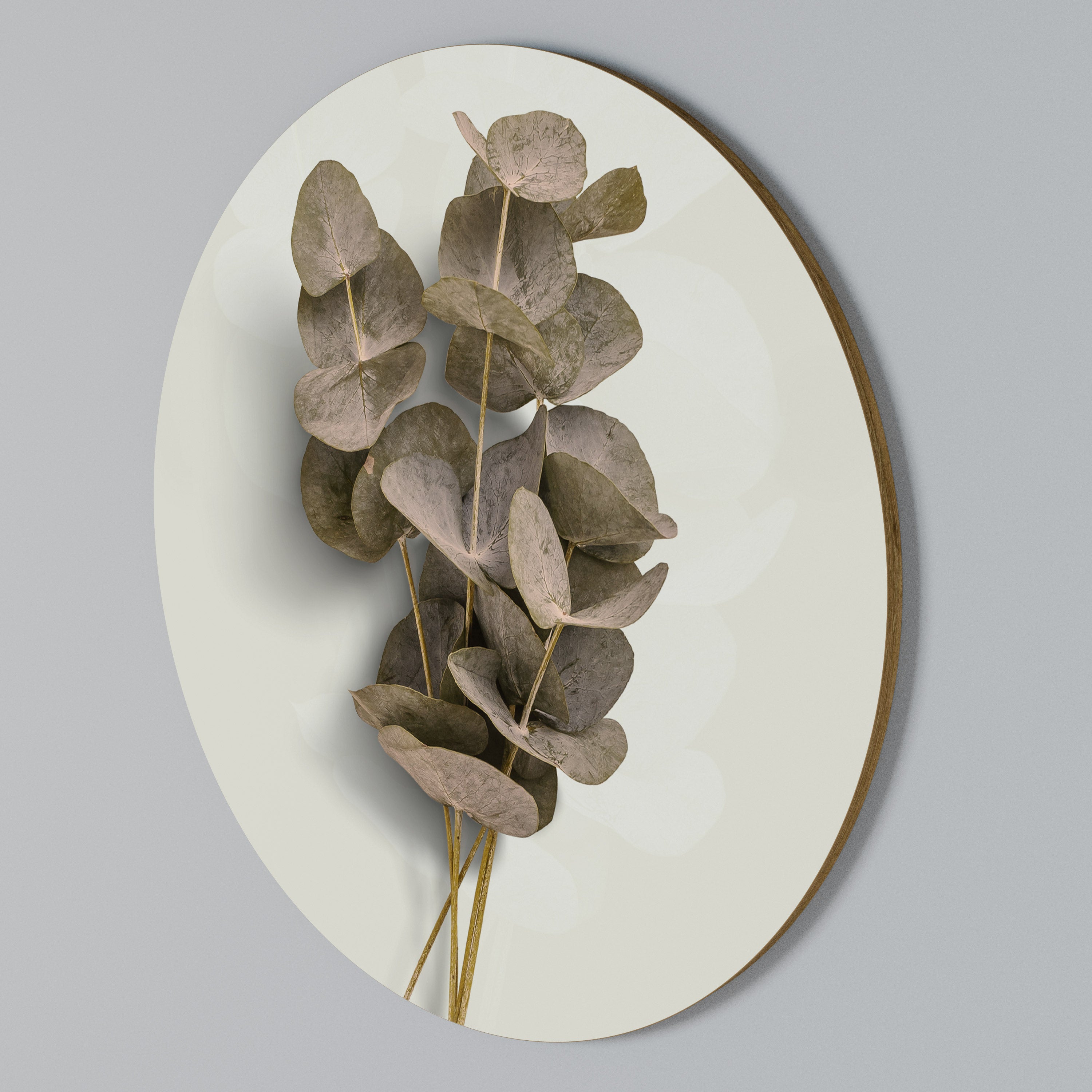 TIMELESS GREENERY Rund väggdekor