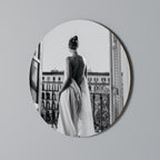 DRESS OF DREAMS Round Wall Art