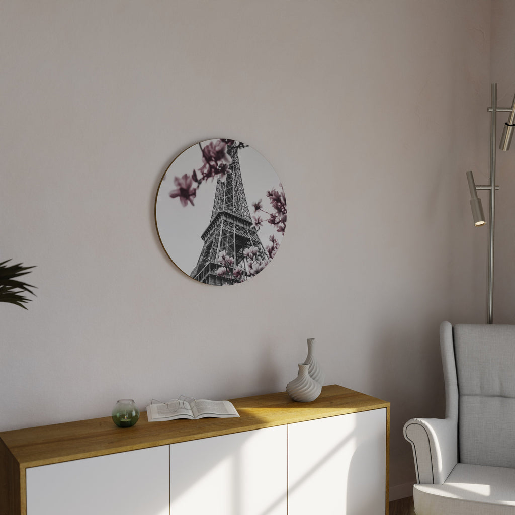 Rund väggdekoration EIFFEL I BLOM