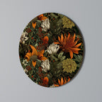 DAWN BLOOM Round Wall Art