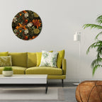 DAWN BLOOM Round Wall Art