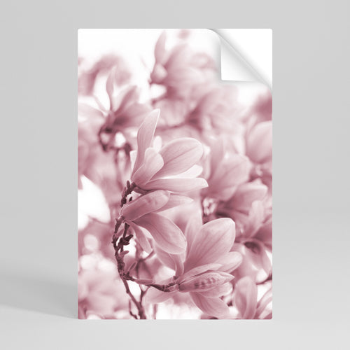 PINK BLOSSOM DREAM Självhäftande Vertikal Poster