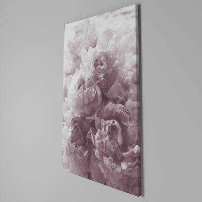 BLUSHED SERENITY Vertical Canvas Print