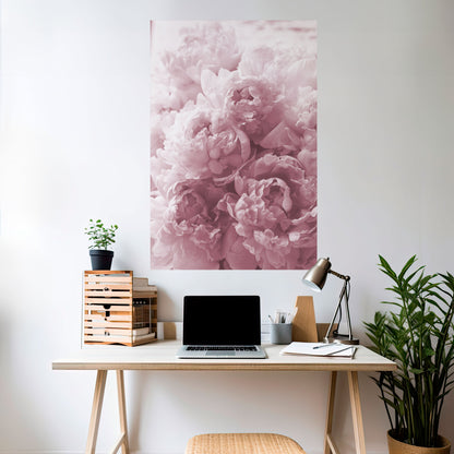 BLUSHED SERENITY Peel and Stick Vertical Poster