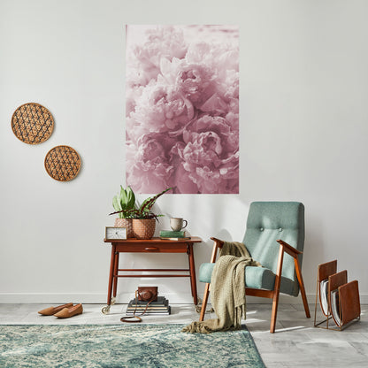 BLUSHED SERENITY Peel and Stick Vertical Poster