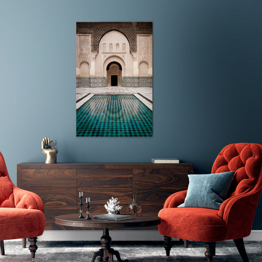 MYSTIC ENTRANCE Vertical Canvas Print