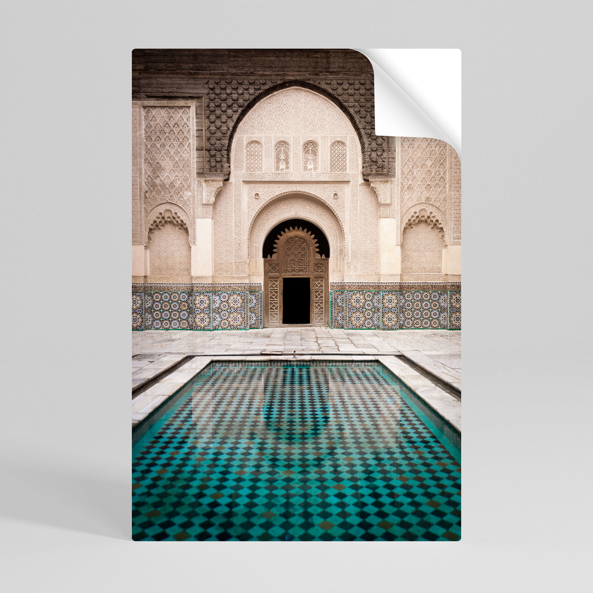 MYSTIC ENTRANCE Peel and Stick Vertical Poster