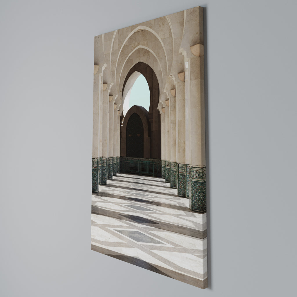 ARCHES OF SERENITY Vertical Canvas Print