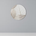 ETHEREAL VEINED GRACE Round Wall Art