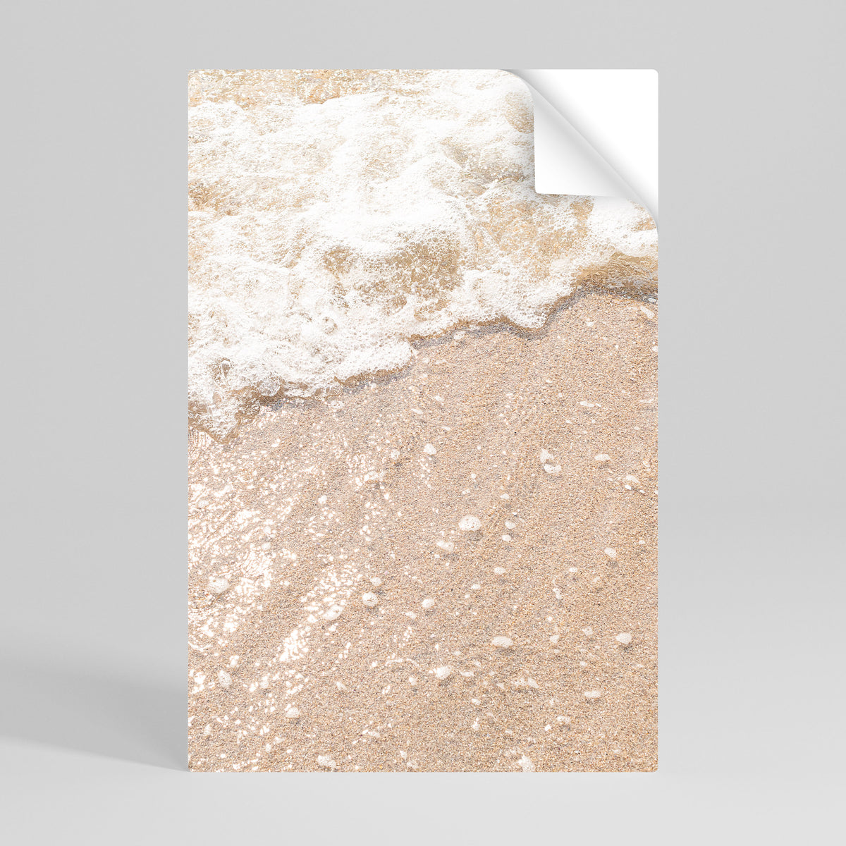 SHIMMERING SHORELINE Självhäftande Vertikal Poster