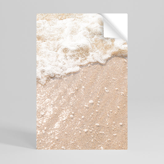 SHIMMERING SHORELINE Självhäftande Vertikal Poster