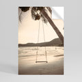 SUNSET SWING SORROW Självhäftande Vertikal Poster
