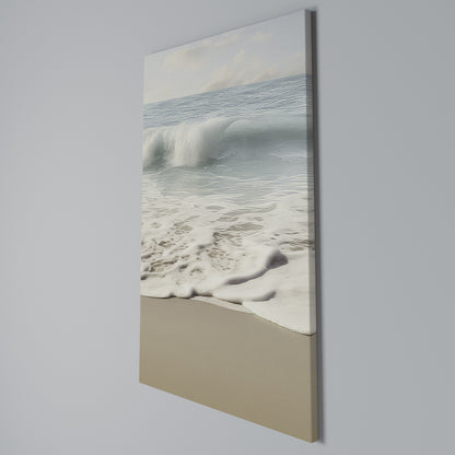 OCEAN WHISPER Vertical Canvas Print