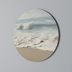 OCEAN WHISPER Round Wall Art