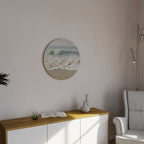 OCEAN WHISPER Round Wall Art