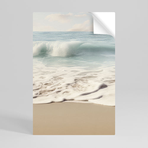 OCEAN WHISPER Självhäftande Vertikal Poster