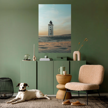 LIGHTHOUSE IN LIMBO Peel and Stick Vertical Poster