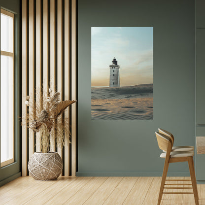 LIGHTHOUSE IN LIMBO Peel and Stick Vertical Poster