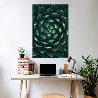 LUSH LABYRINTH vertikal poster med självhäftande mönster