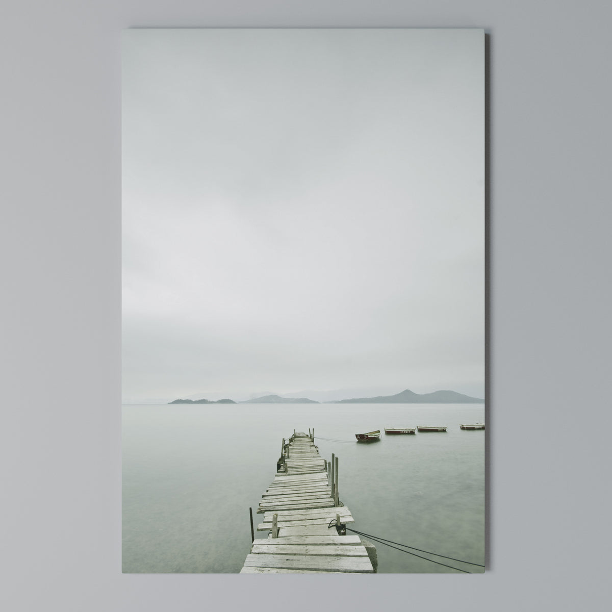 TIDAL HARMONY Vertical Canvas Print