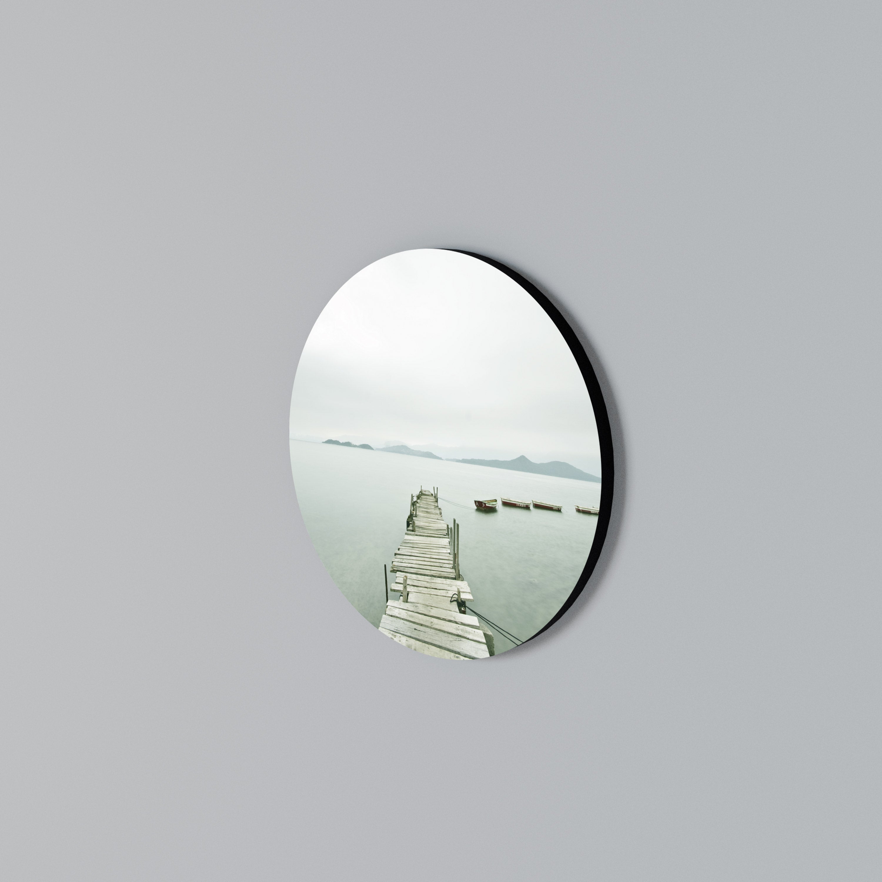 TIDAL HARMONY Rund väggdekor