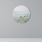 TIDAL HARMONY Round Wall Art