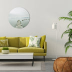 TIDAL HARMONY Round Wall Art