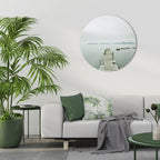 TIDAL HARMONY Round Wall Art