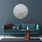 TIDAL HARMONY Round Wall Art