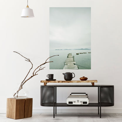 TIDAL HARMONY Peel and Stick Vertical Poster