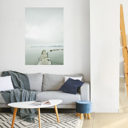 TIDAL HARMONY Peel and Stick Vertical Poster