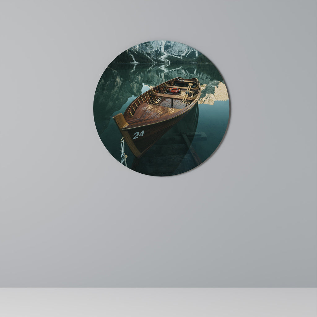 Rund väggdekoration STILL WATERS