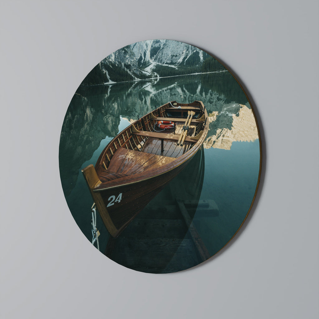 Rund väggdekoration STILL WATERS