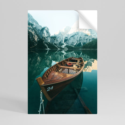 STILL WATERS Självhäftande Vertikal Poster