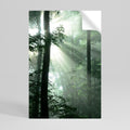 MYSTICAL SUNBEAMS Självhäftande Vertikal Poster